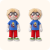 Facty Plush Type D 2PCS
